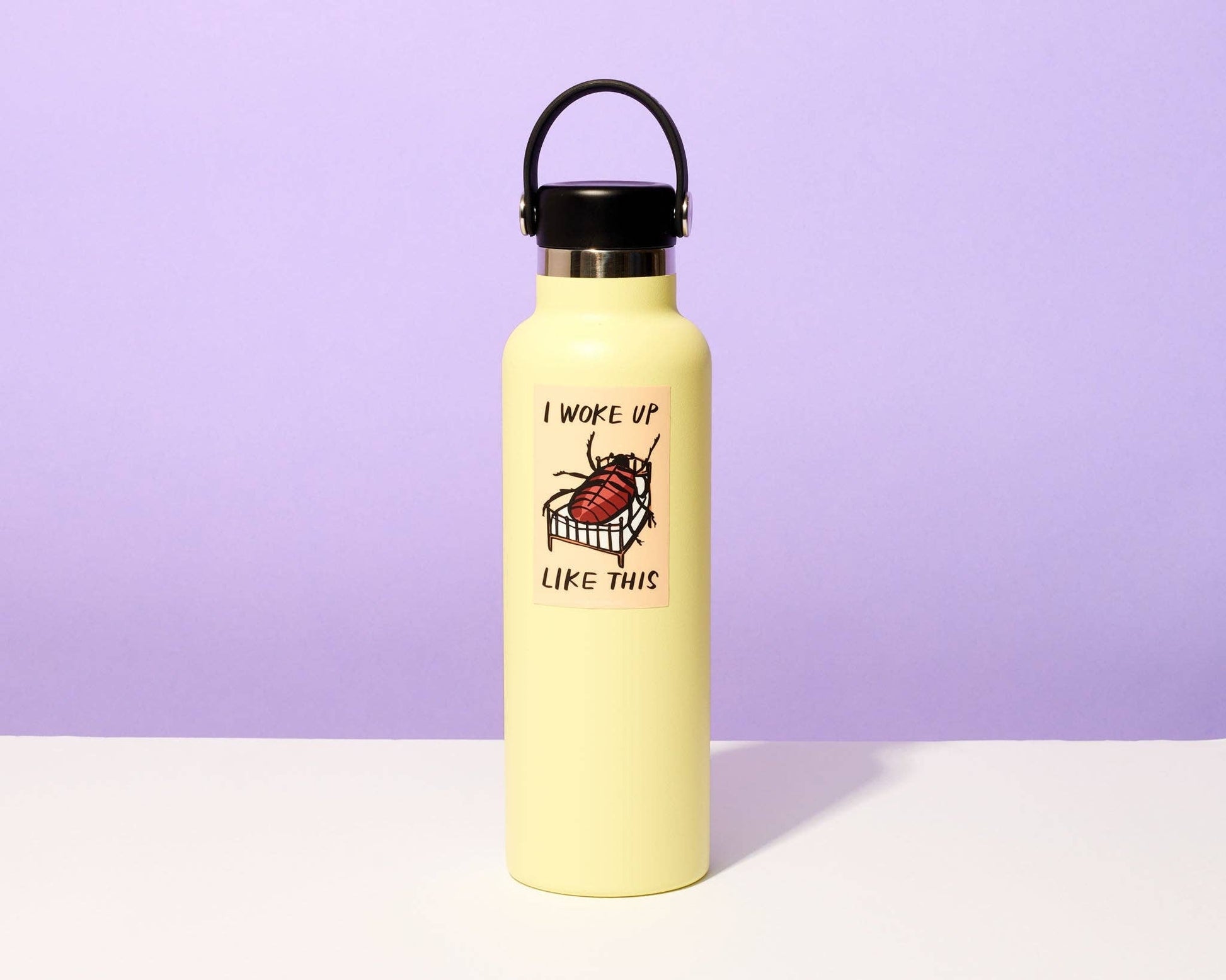 Woke Up Like This Sticker - Kafka, Literature, Books, Read - Made in USA - PMA Store at the Portland Museum of Art, Maine