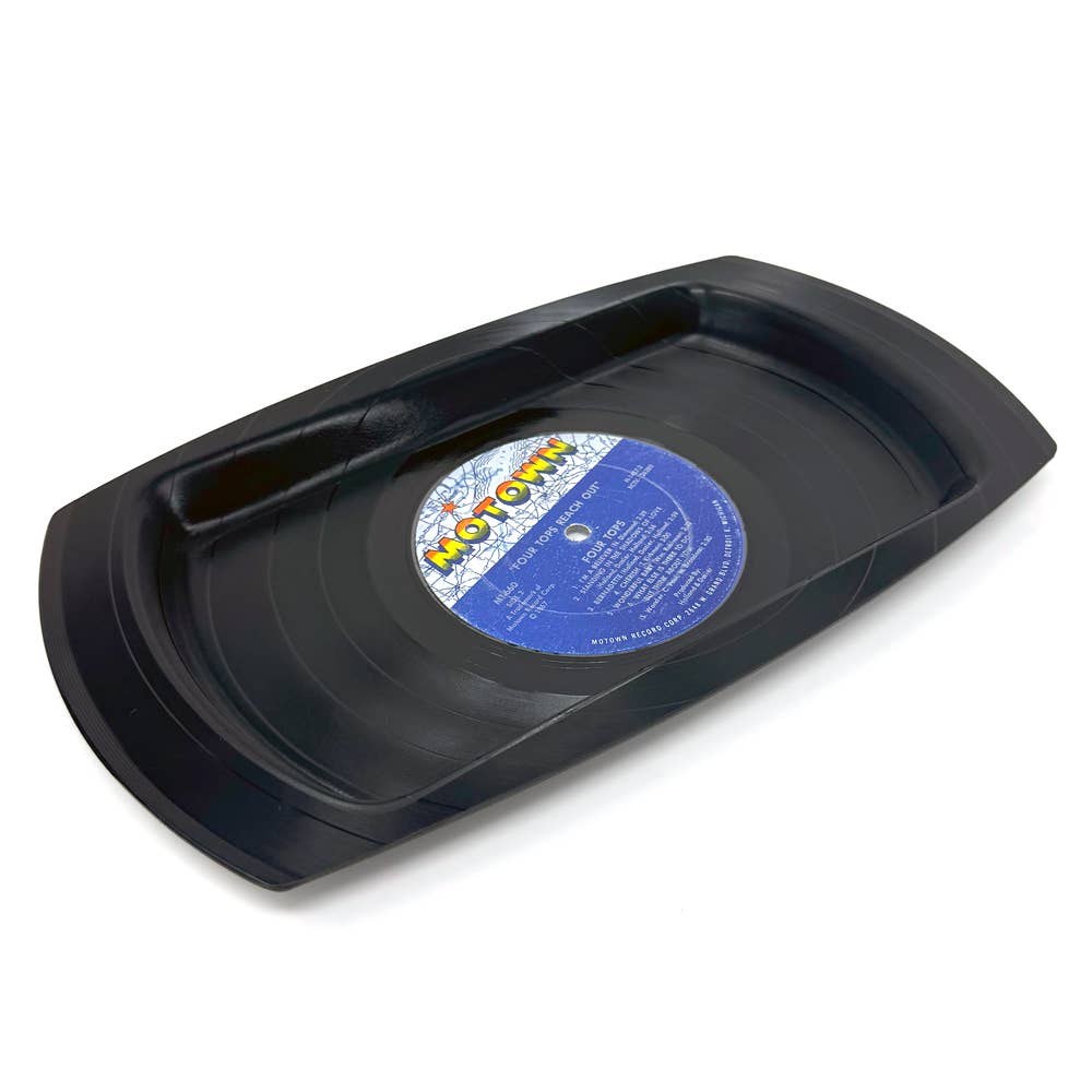 Recycled Record Rolling Tray/Trinket Tray