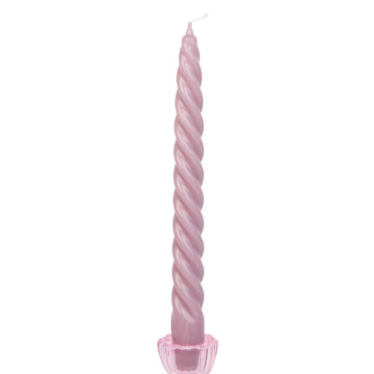 Pink & Purple Spiral Taper Candles | 4 Pack | Home Decor | - PMA Store at the Portland Museum of Art, Maine