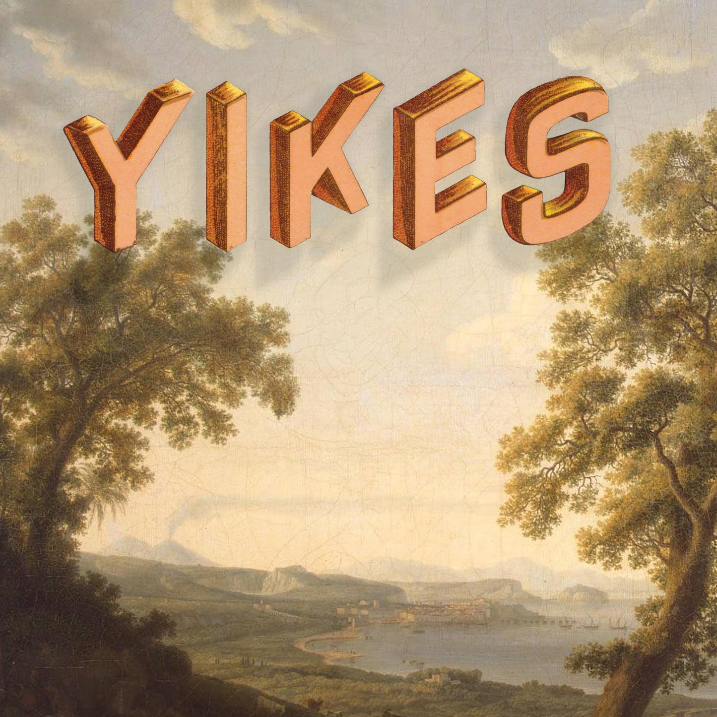 "Pastoral: YIKES" A6 greeting card : Recycled white envelopes - PMA Store at the Portland Museum of Art, Maine