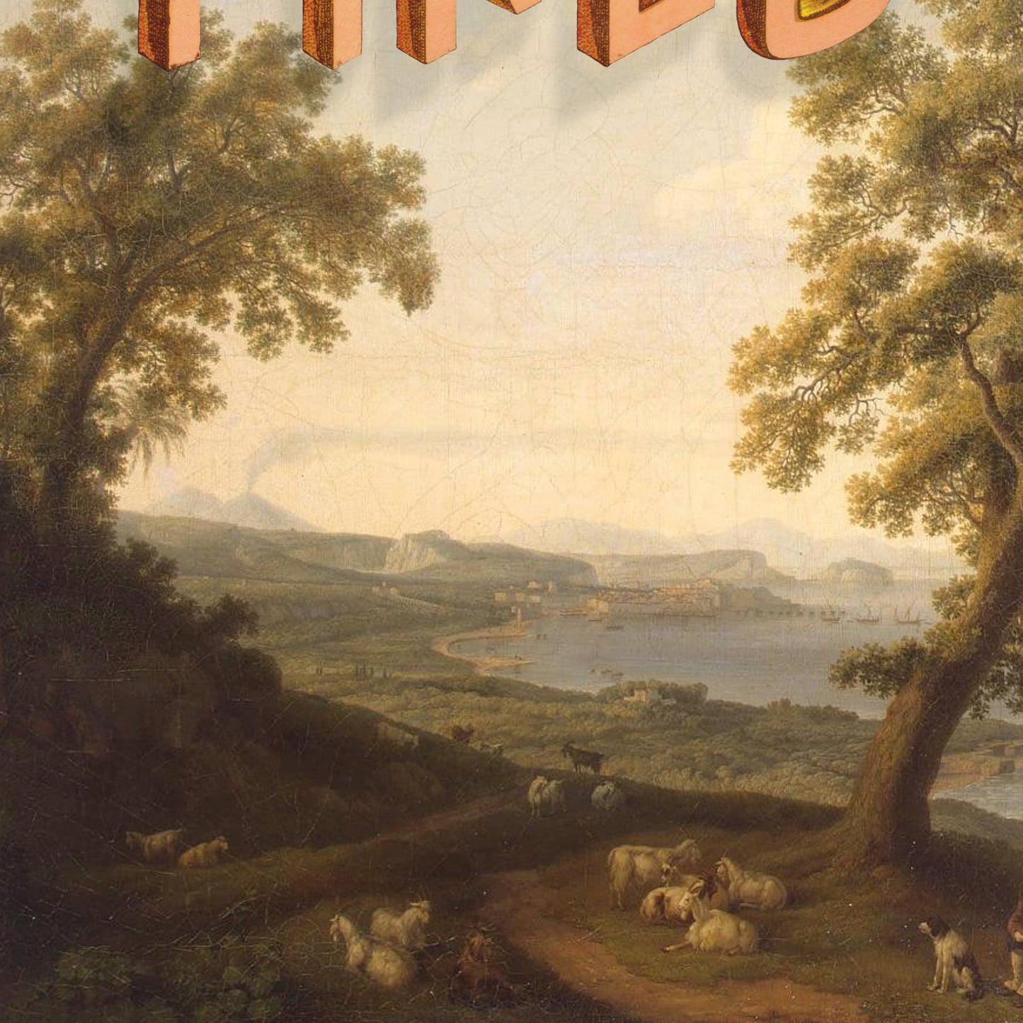 "Pastoral: YIKES" A6 greeting card : Recycled white envelopes - PMA Store at the Portland Museum of Art, Maine