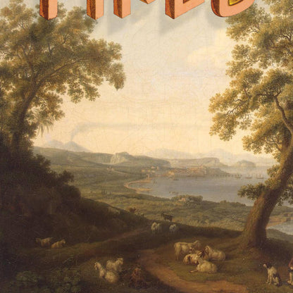 "Pastoral: YIKES" A6 greeting card : Recycled white envelopes - PMA Store at the Portland Museum of Art, Maine