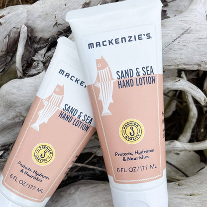 MacKenzie's Fisherman - Sand & Sea Hand Lotion- 6 fl oz (12 qty) - PMA Store at the Portland Museum of Art, Maine