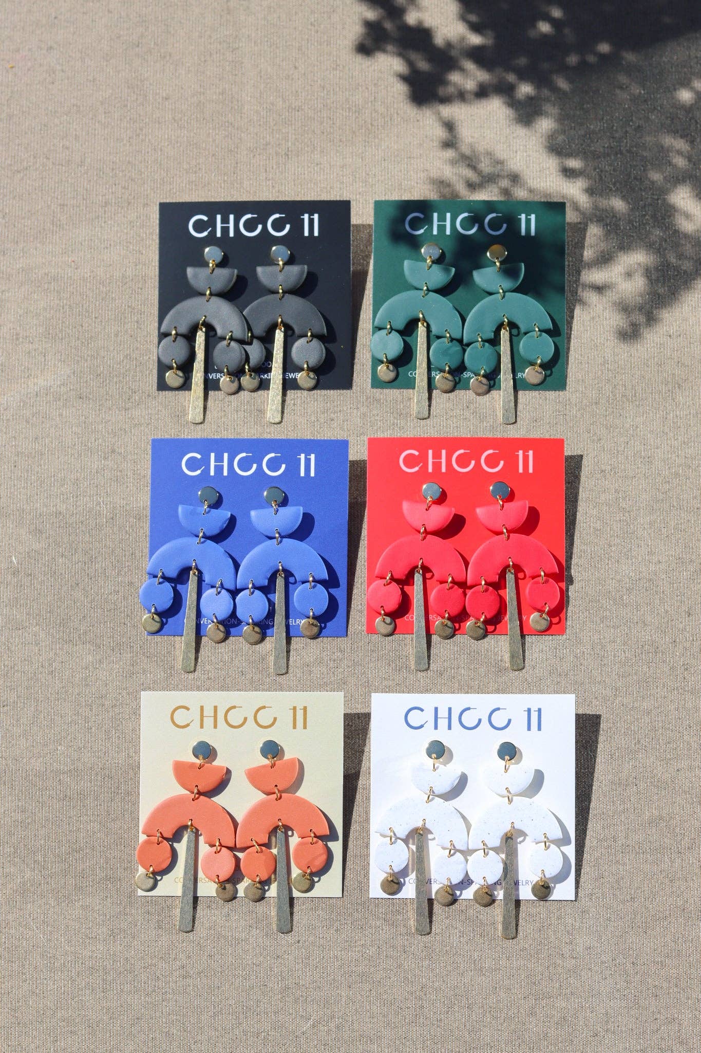 MIRANDA EARRINGS: Clay - PMA Store at the Portland Museum of Art, Maine