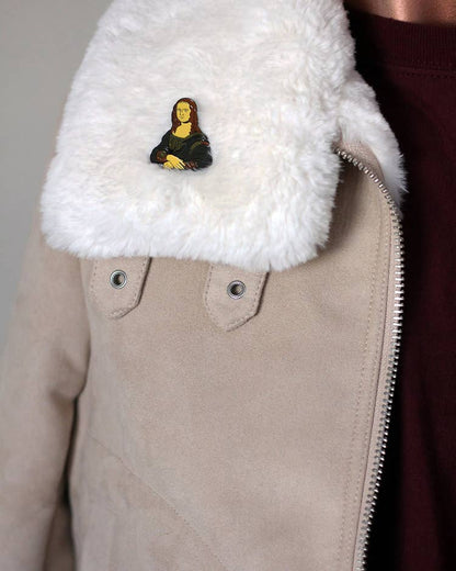 Mona Lisa • Enamel Pin - PMA Store at the Portland Museum of Art, Maine