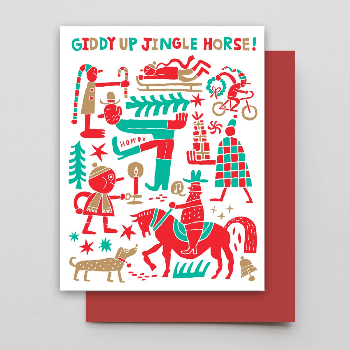 Giddy Up Jingle Horse! *FOIL* Boxed Set - PMA Store at the Portland Museum of Art, Maine