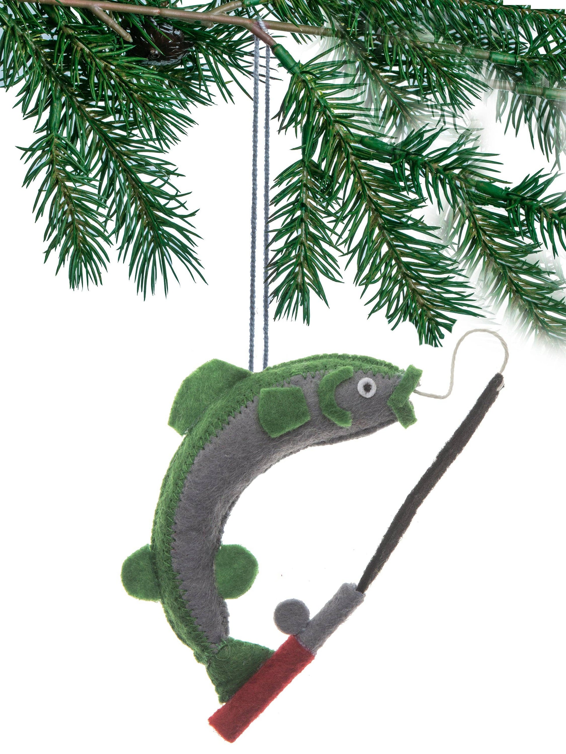 Silk Road Bazaar - Fishing Rod Ornament - PMA Store at the Portland Museum of Art, Maine
