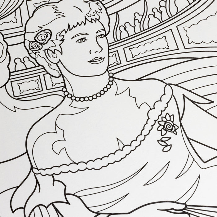 Today is Art Day - Coloring Book - Women in Art