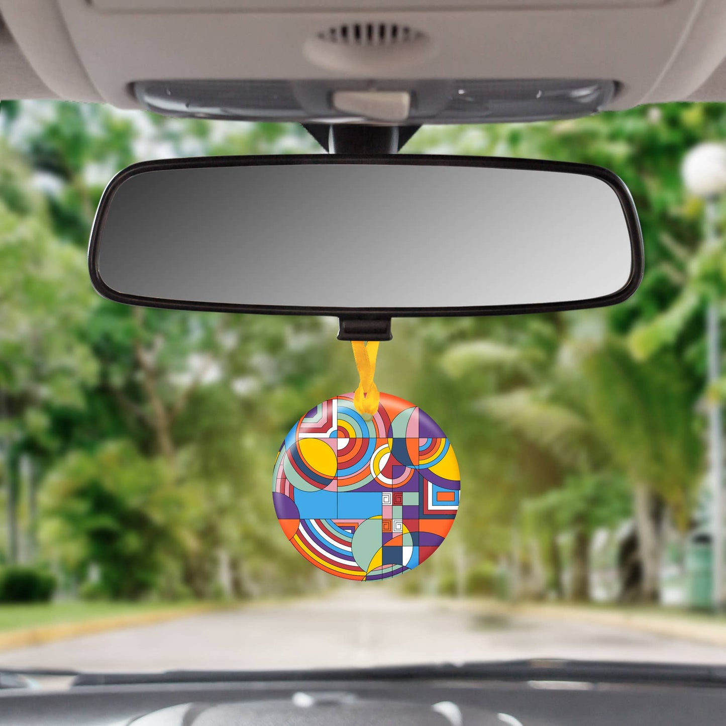 Frank Lloyd Wright Hoffman Rug Keepsake Ornament - PMA Store at the Portland Museum of Art, Maine