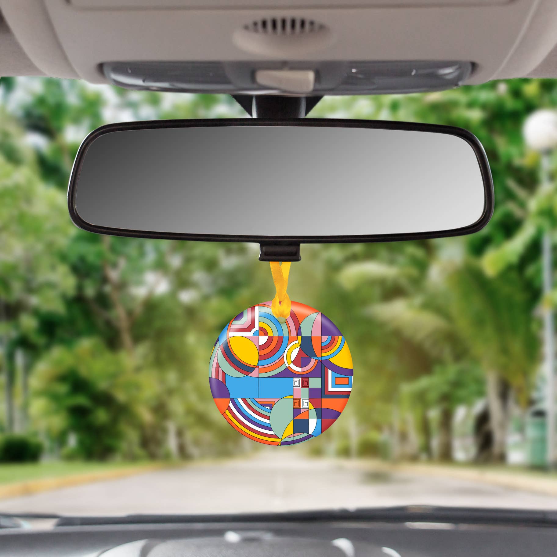 Frank Lloyd Wright Hoffman Rug Keepsake Ornament - PMA Store at the Portland Museum of Art, Maine