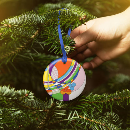 Frank Lloyd Wright March Balloons Keepsake Ornament - PMA Store at the Portland Museum of Art, Maine