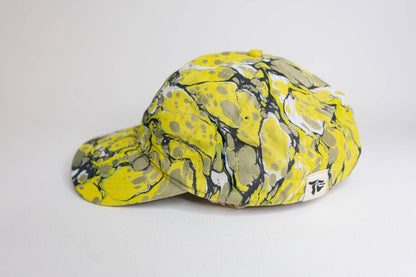 Tempered East - Marbled Dad Hat: Stone: Blue