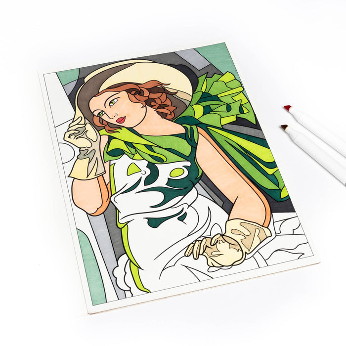 Today is Art Day - Coloring Book - Women in Art