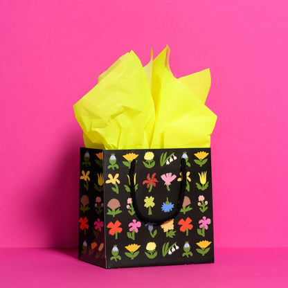 Neon Yellow tissue paper: 8 Sheets - PMA Store at the Portland Museum of Art, Maine