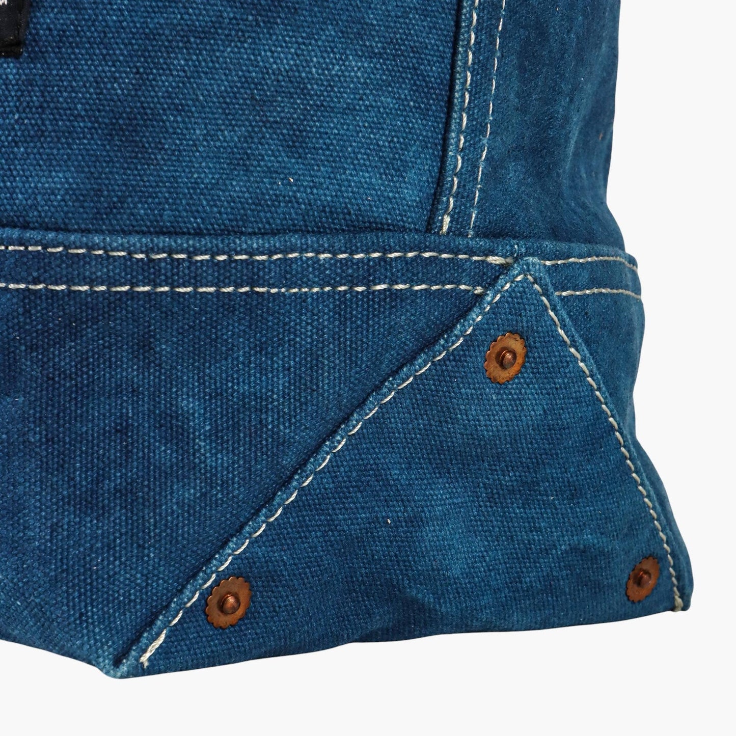 IMMODEST COTTON - Large East West Tote | Indigo - PMA Store at the Portland Museum of Art, Maine