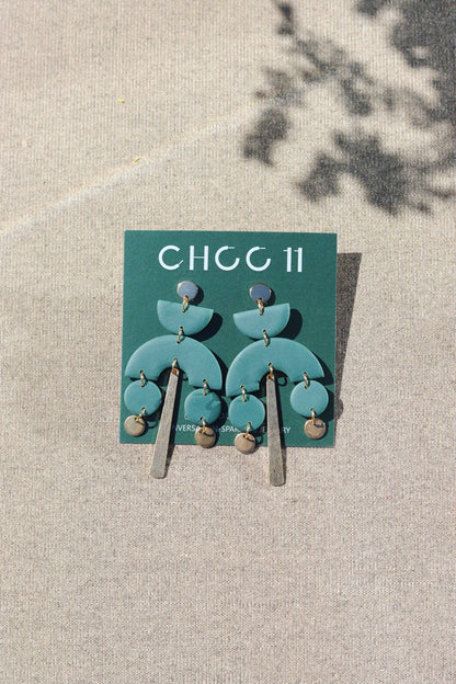 MIRANDA EARRINGS: Clay - PMA Store at the Portland Museum of Art, Maine