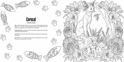 Penguin Random House LLC - Cats: A Smithsonian Coloring Book - PMA Store at the Portland Museum of Art, Maine