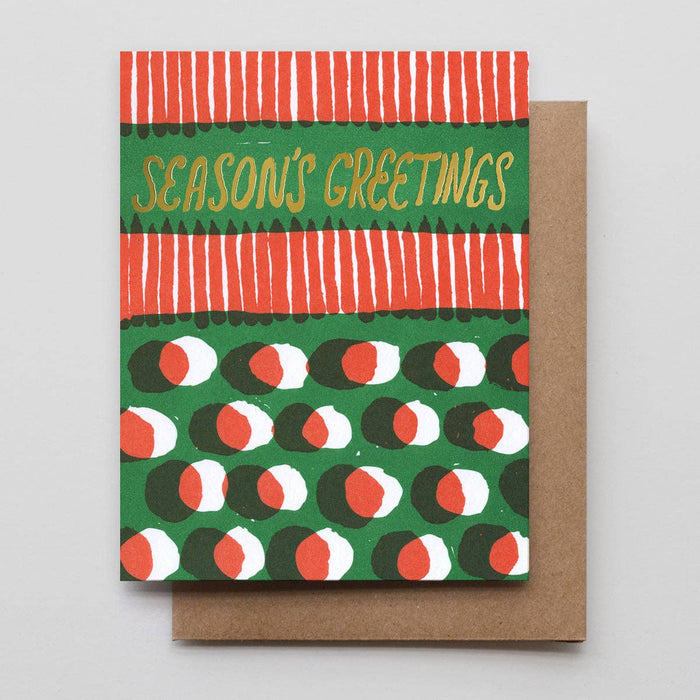 Hammerpress - Season's Greetings Offset Dots Boxed Set: Set of 6 cards