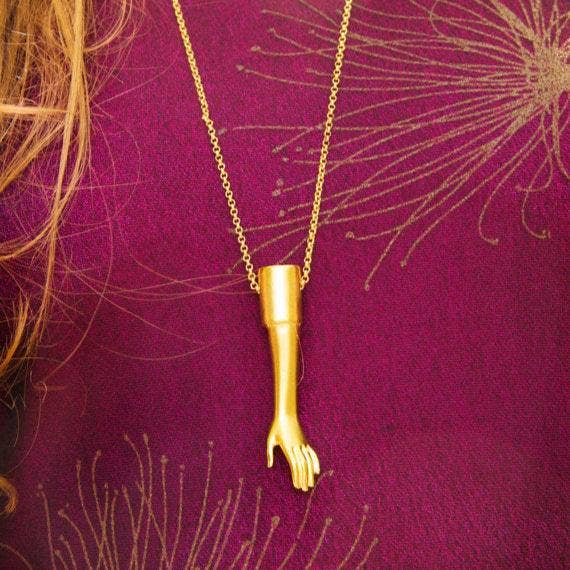 OZMA adornments - The Ominous: Brass - PMA Store at the Portland Museum of Art, Maine