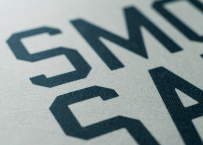 Benoit's Design Co. - Smooth Sailing Felt Banner: Smooth Sailing Black and White - PMA Store at the Portland Museum of Art, Maine