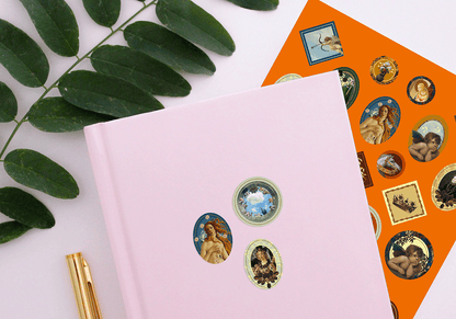 Today is Art Day - Stickers Renaissance by Mon Petit Art - PMA Store at the Portland Museum of Art, Maine