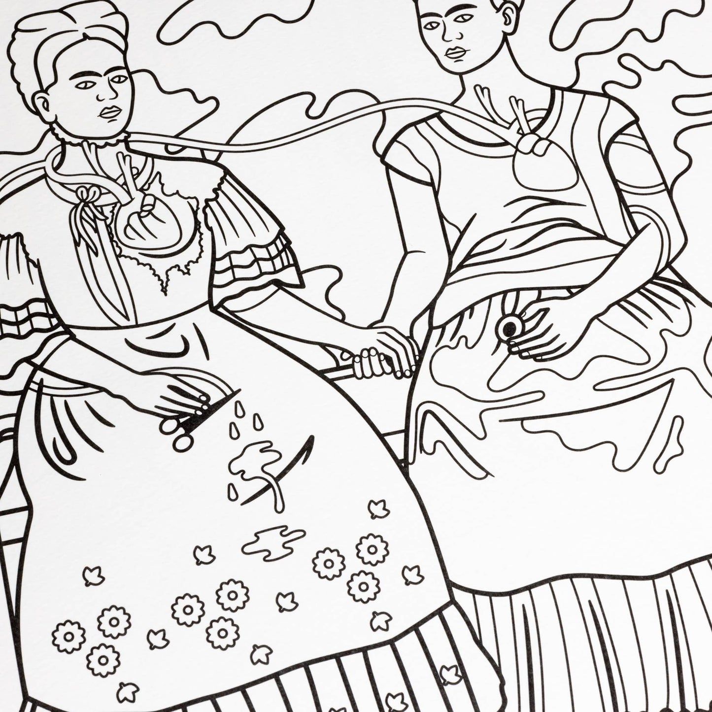 Today is Art Day - Coloring Book - Frida Kahlo - PMA Store at the Portland Museum of Art, Maine