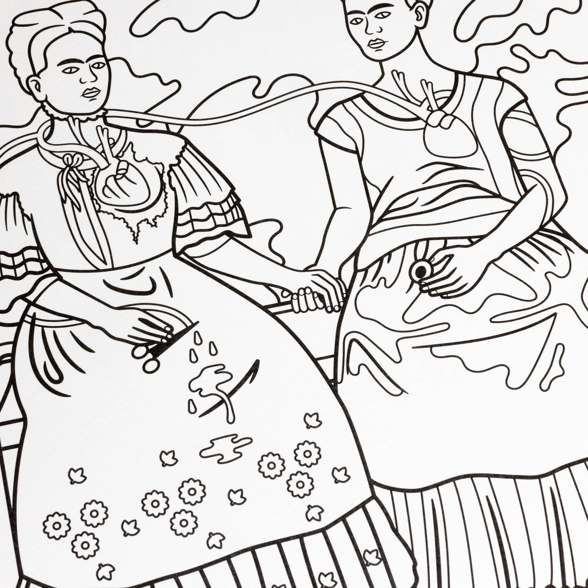 Today is Art Day - Coloring Book - Frida Kahlo - PMA Store at the Portland Museum of Art, Maine