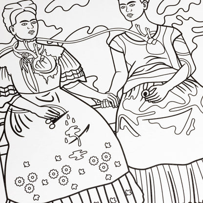Today is Art Day - Coloring Book - Frida Kahlo - PMA Store at the Portland Museum of Art, Maine