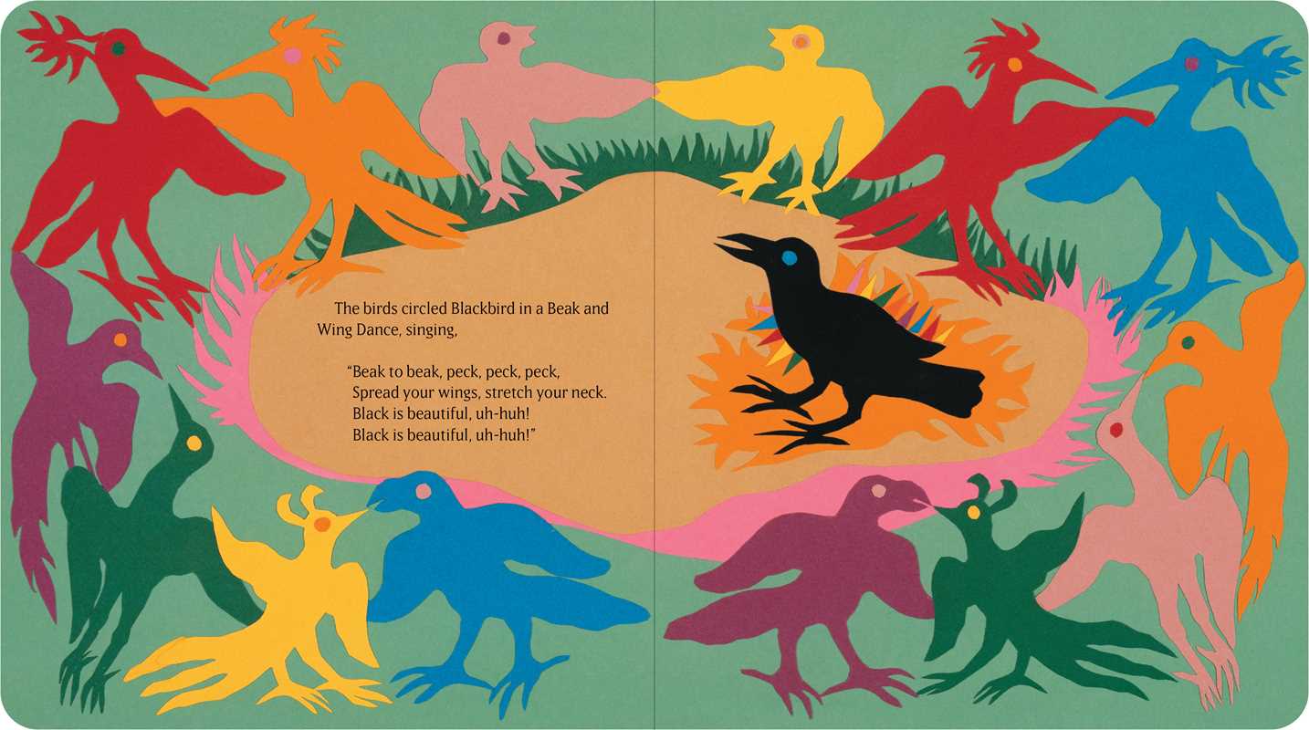 Simon & Schuster - Beautiful Blackbird by Ashley Bryan: Board Books; 40 pages / English - PMA Store at the Portland Museum of Art, Maine