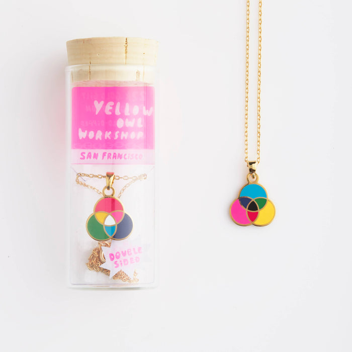 Yellow Owl Workshop - RGB/CMYK Double Sided Pendant