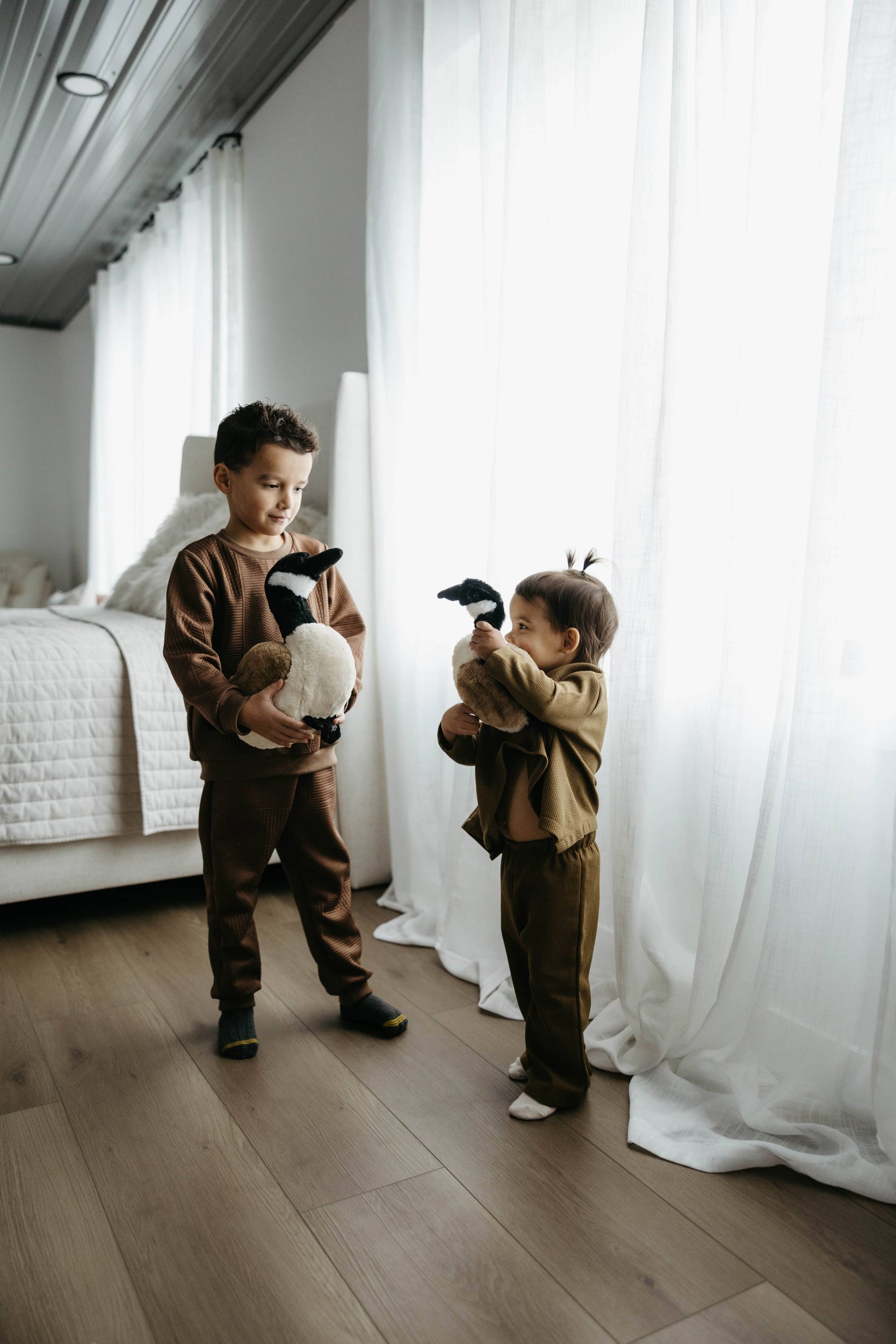 12" (28cm) Wild Onez Canada Goose Bird Stuffed Plush - PMA Store at the Portland Museum of Art, Maine