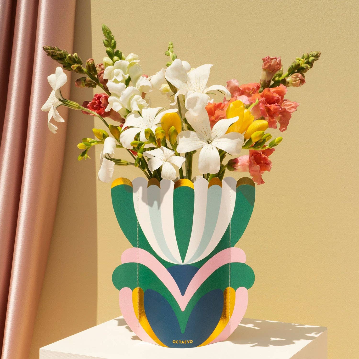 54 Celsius - OCTAEVO Elysia Mini Paper Vase - PMA Store at the Portland Museum of Art, Maine