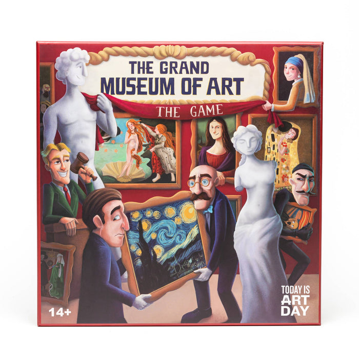 Today is Art Day - The Grand Museum of Art Board Game - PMA Store at the Portland Museum of Art, Maine