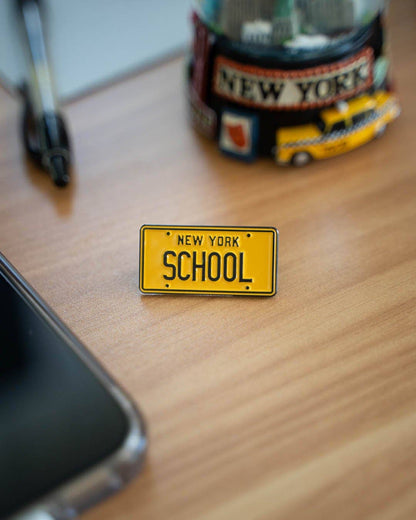 New York School • Enamel Pin - PMA Store at the Portland Museum of Art, Maine
