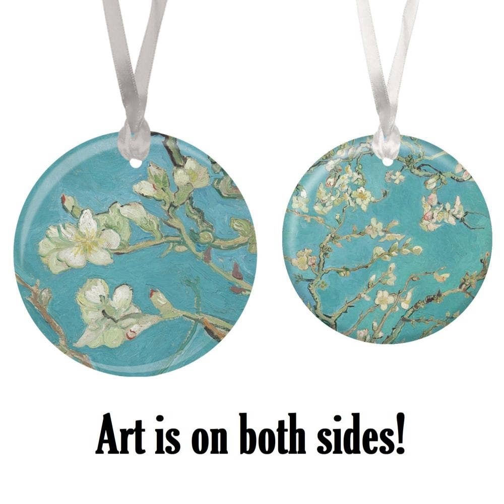 Van Gogh "Almond Blossom" Keepsake Ornament - PMA Store at the Portland Museum of Art, Maine