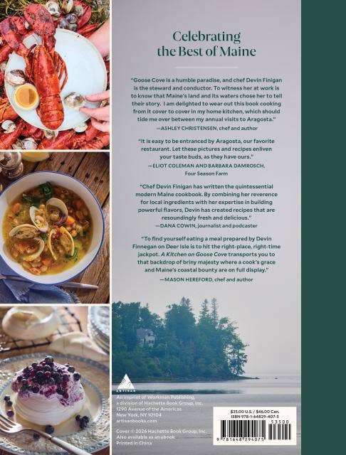 Hachette Book Group - A Kitchen on Goose Cove: Recipes from the Heart of Maine: Hardcover