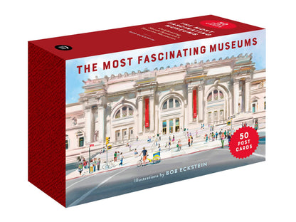Chronicle Books - Most Fascinating Museums Postcards - PMA Store at the Portland Museum of Art, Maine