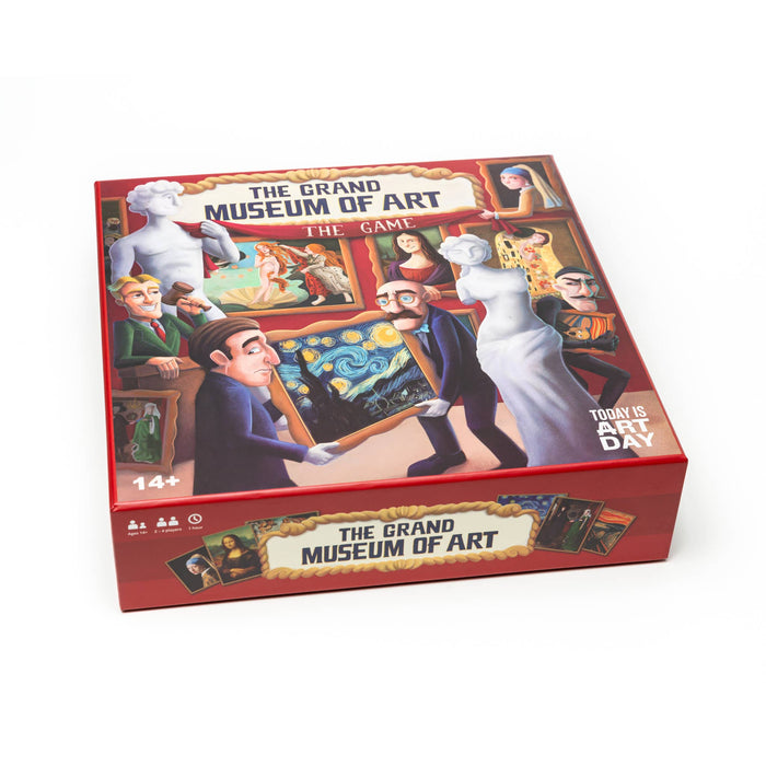 Today is Art Day - The Grand Museum of Art Board Game - PMA Store at the Portland Museum of Art, Maine