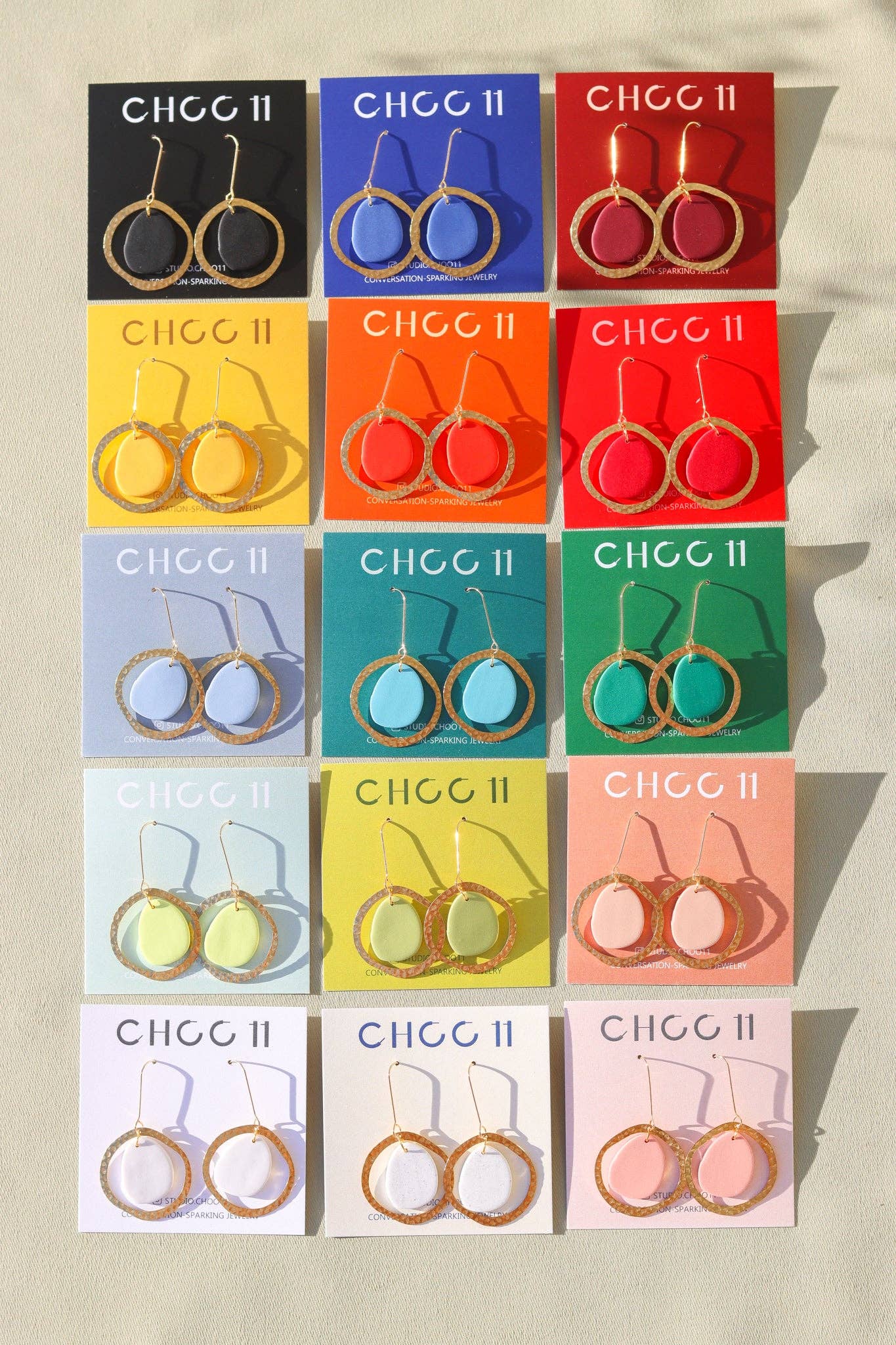 OLIVIA EARRING: Green Tea - PMA Store at the Portland Museum of Art, Maine