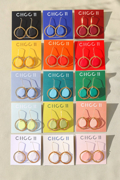 OLIVIA EARRING: Green Tea - PMA Store at the Portland Museum of Art, Maine