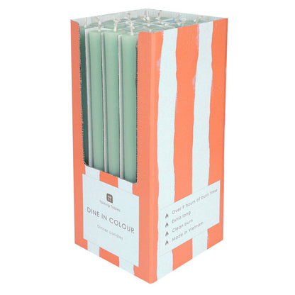 Sage Green Taper Candle | POS Unit | Gifts | - PMA Store at the Portland Museum of Art, Maine