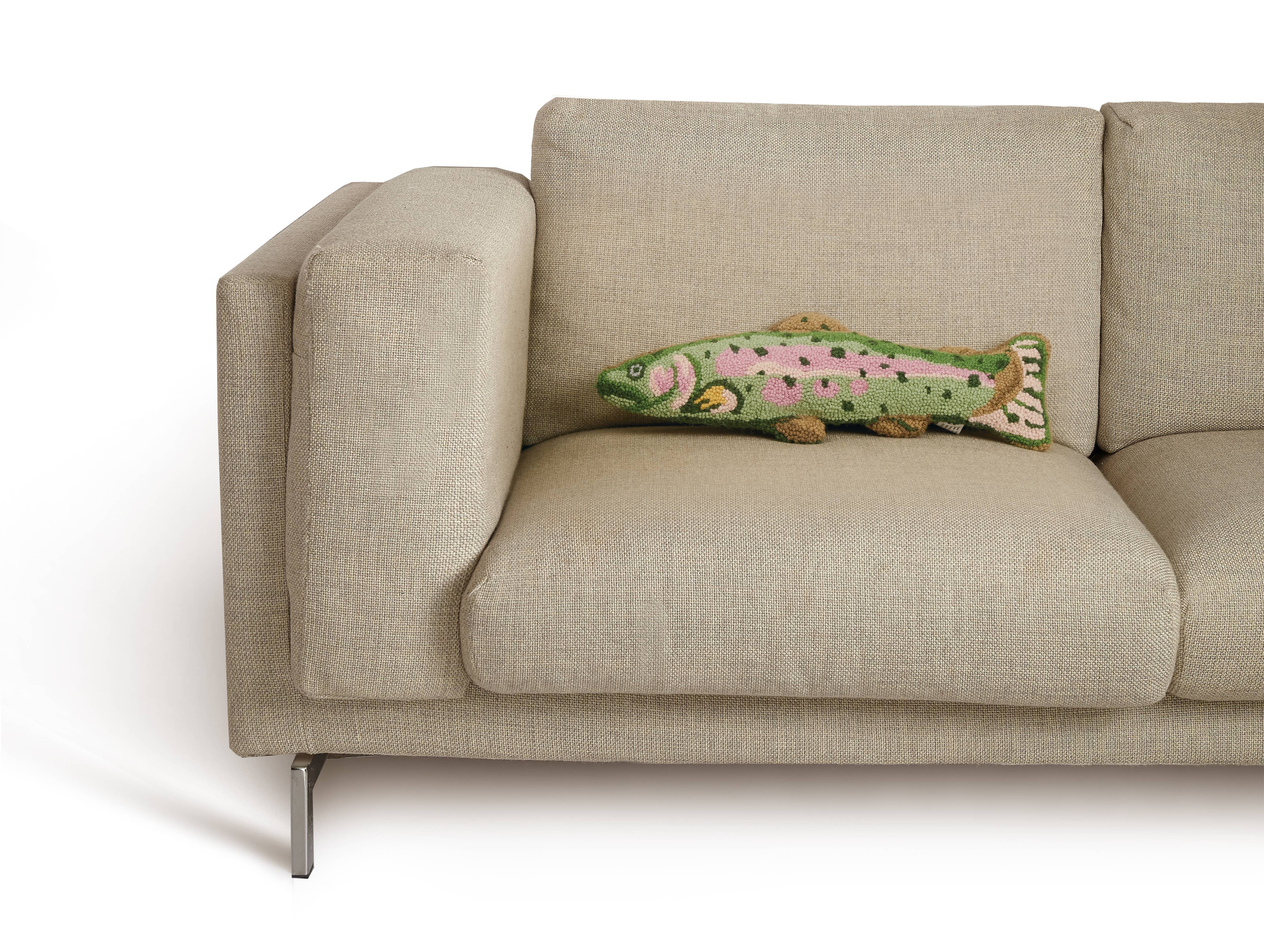 Peking Handicraft Trout Hook Pillow - Thumbnail 2
