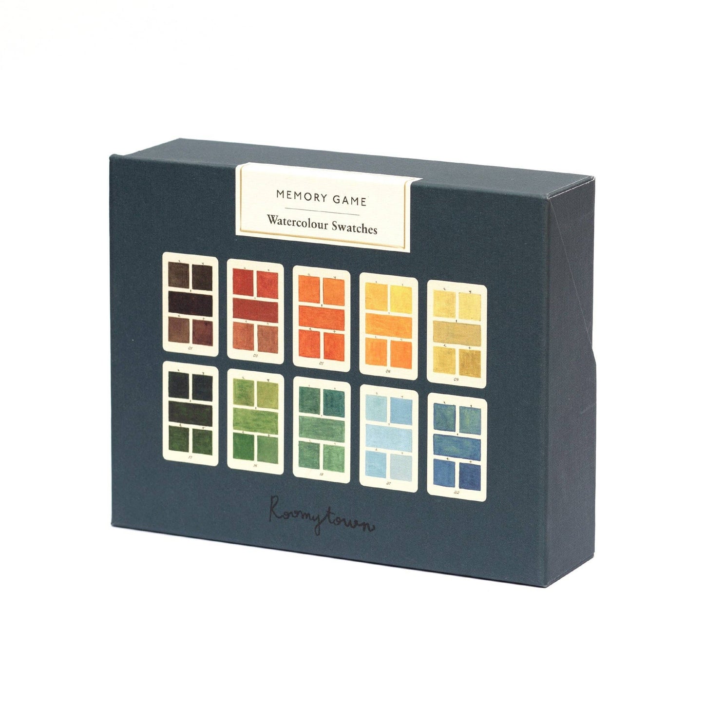 Roomytown Inc - Memory Game - Watercolour Swatches - PMA Store at the Portland Museum of Art, Maine