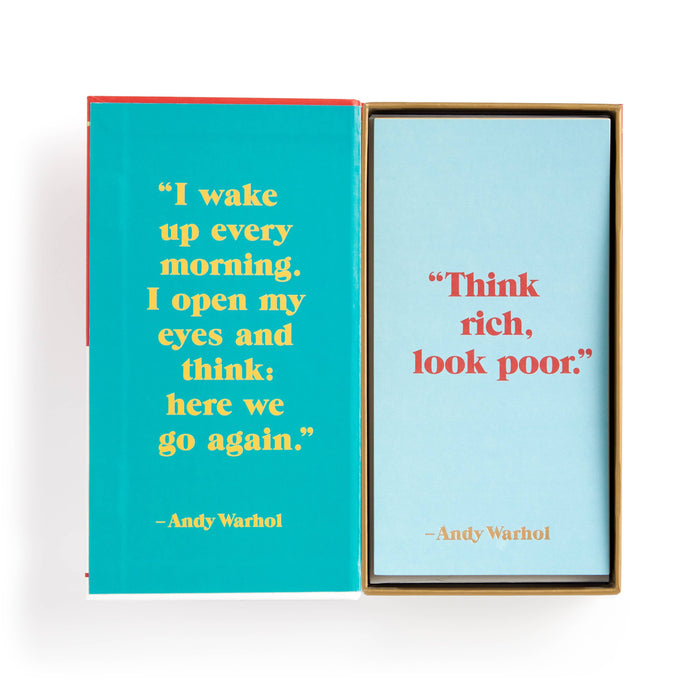 Chronicle Books - Andy Warhol Philosophy Correspondence Cards