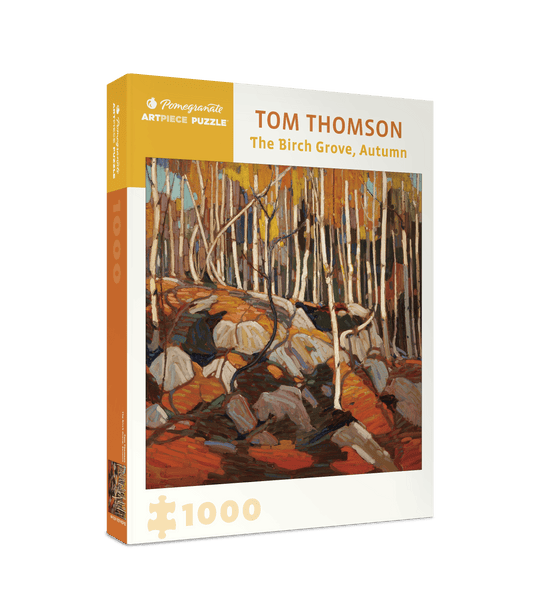 Pomegranate - Tom Thomson: The Birch Grove, Autumn 1000-Piece Jigsaw Puzzle - PMA Store at the Portland Museum of Art, Maine