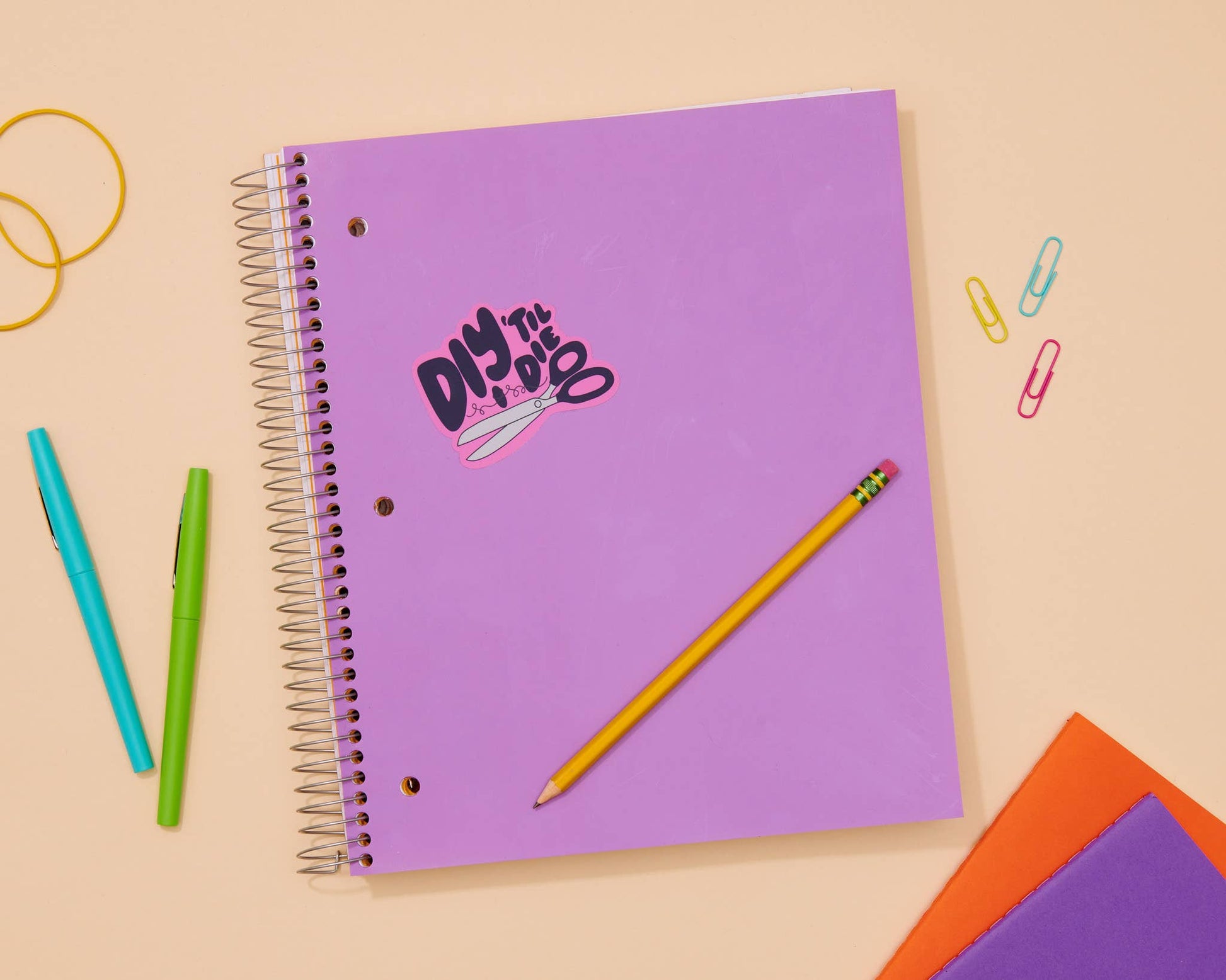 DIY Till I Die Vinyl Sticker - Made in USA - Crafty - Cozy - PMA Store at the Portland Museum of Art, Maine