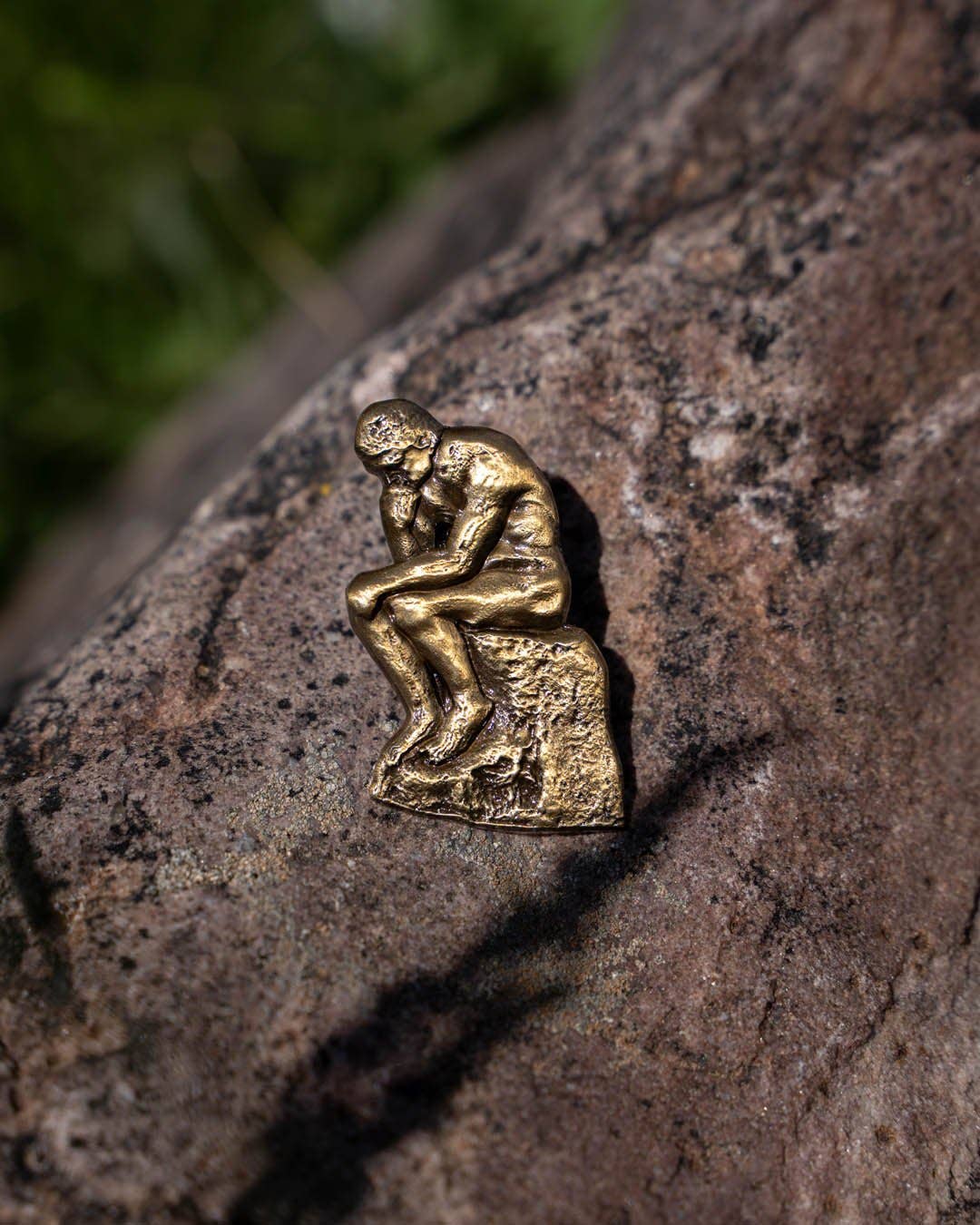 Pin Museum - The Thinker • Enamel Pin - PMA Store at the Portland Museum of Art, Maine