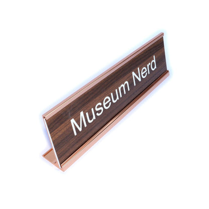 Museum Nerd Desk Plate: Loose - PMA Store at the Portland Museum of Art, Maine
