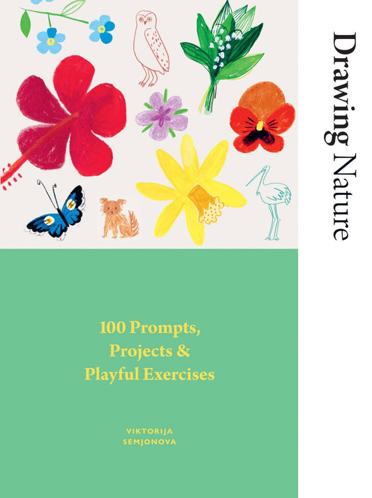 Chronicle Books - Drawing Nature: 100 Prompts, Projects and Playful Exercises - PMA Store at the Portland Museum of Art, Maine