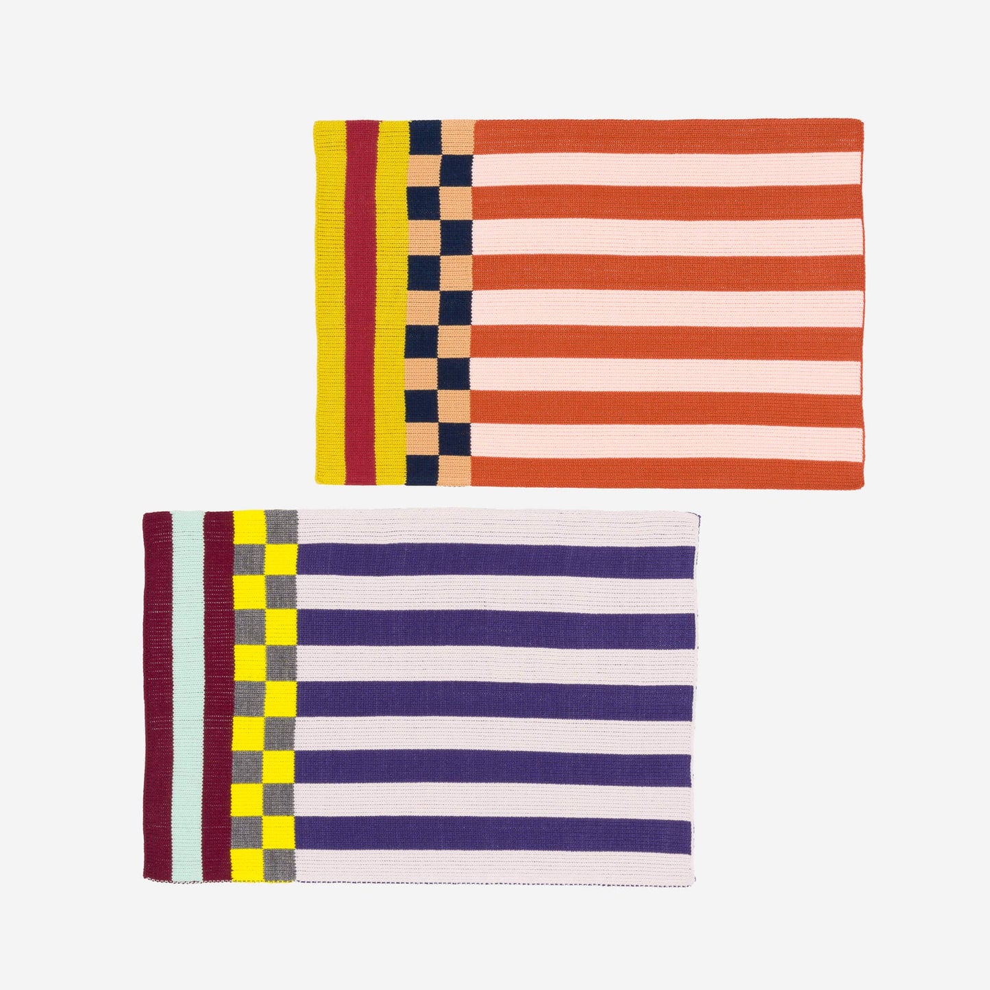 VERLOOP | knits - Pattern Patch Placemat Set: Candy